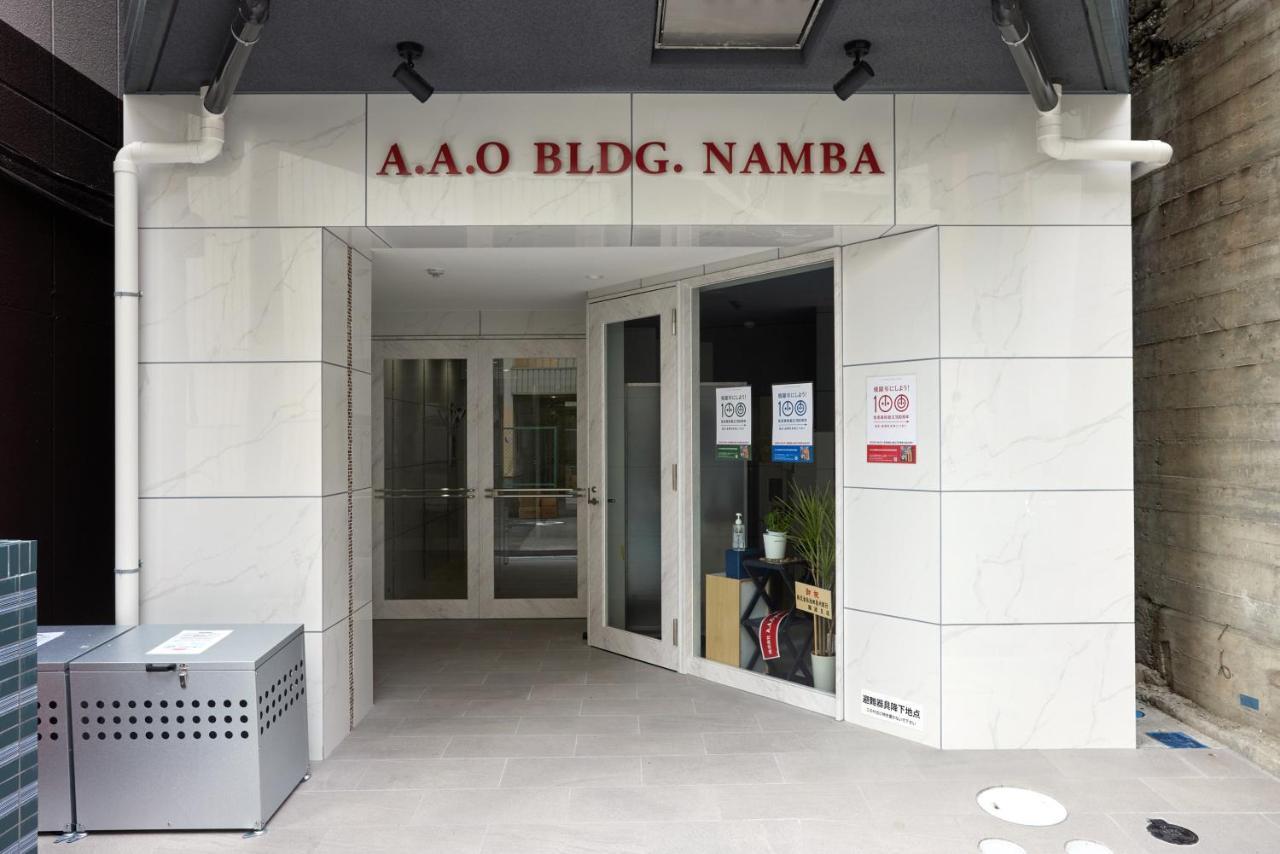 A.A.O Bldg. Namba Apartment Osaka Exterior foto